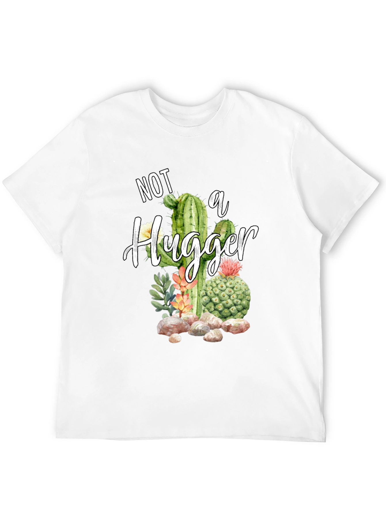 Not A Hugger Cactus T-Shirt
