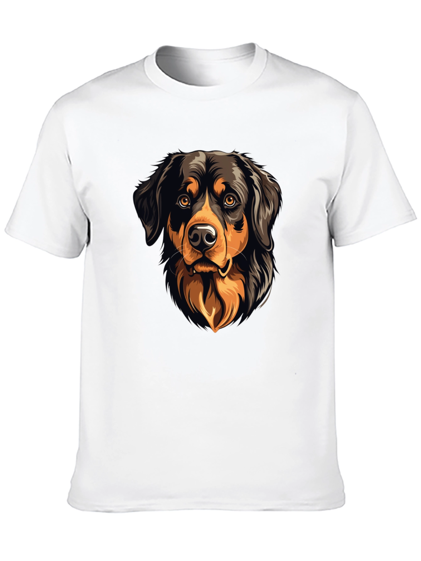 Dog Graphic Black T-Shirt