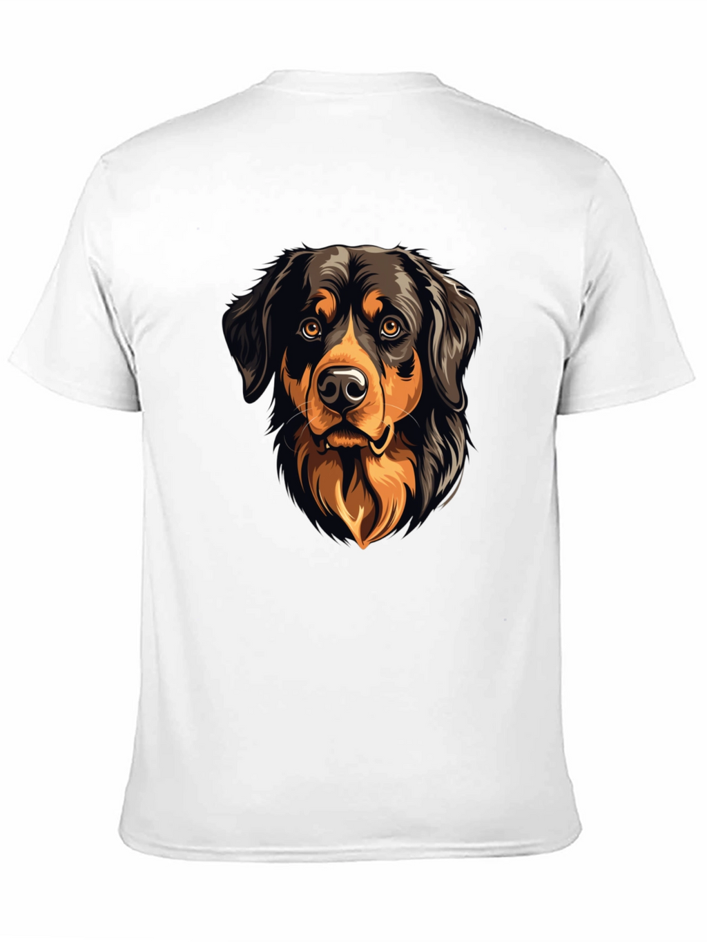 Dog Graphic Black T-Shirt