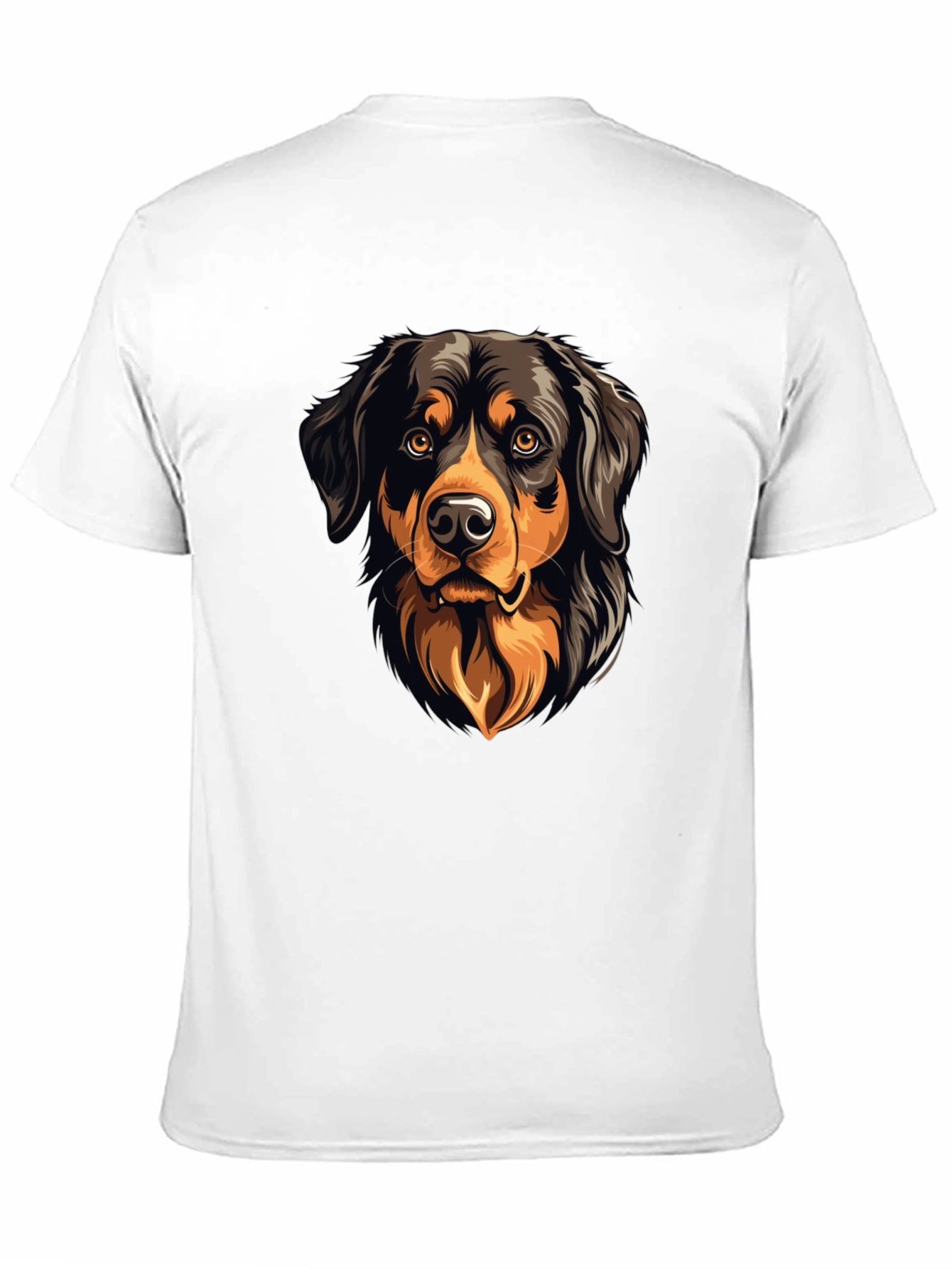 Dog Graphic Black T-Shirt