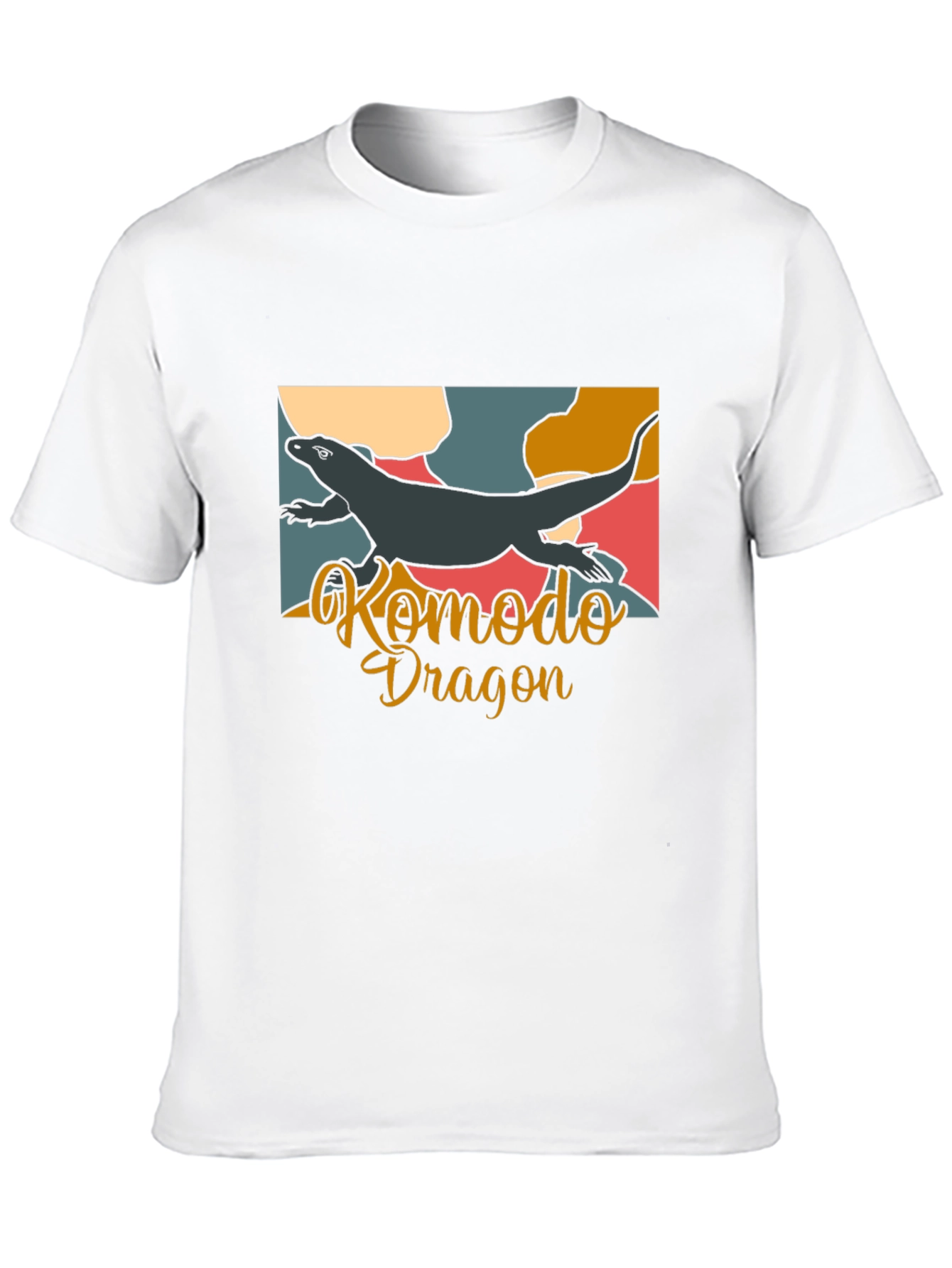Komodo Dragon Graphic Tee - Cool Animal Design