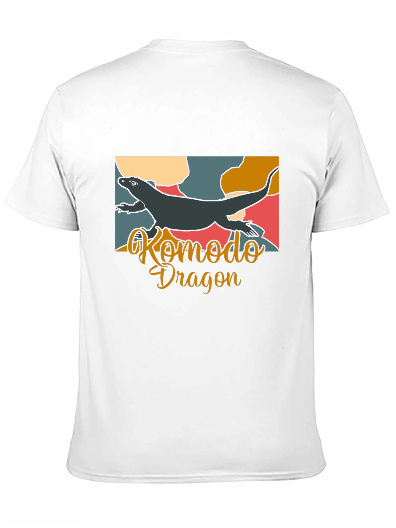 Komodo Dragon Graphic Tee - Cool Animal Design