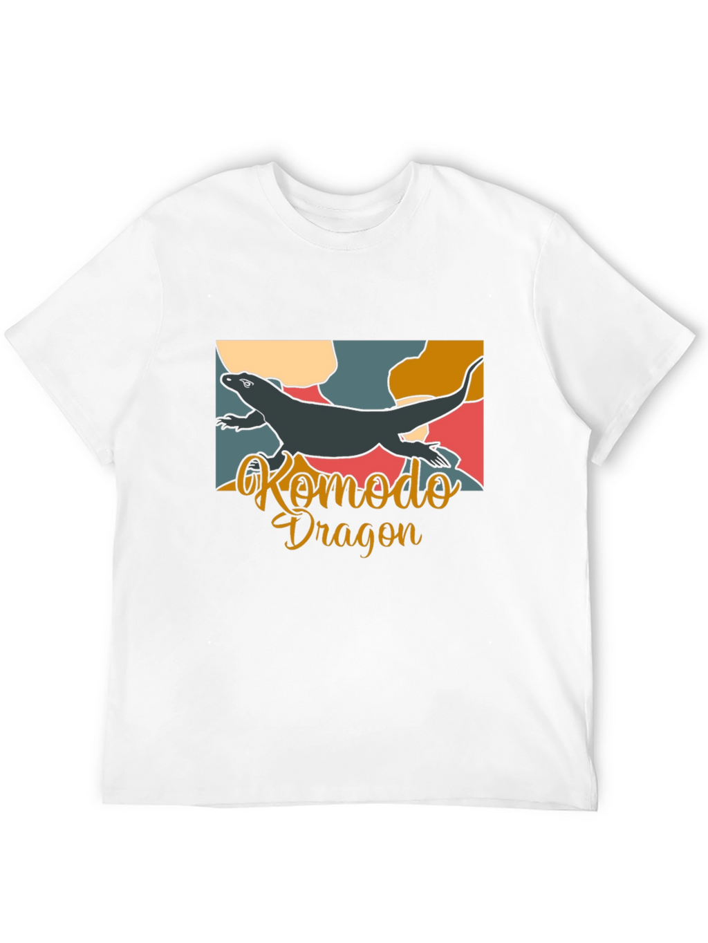 Komodo Dragon Graphic Tee - Cool Animal Design