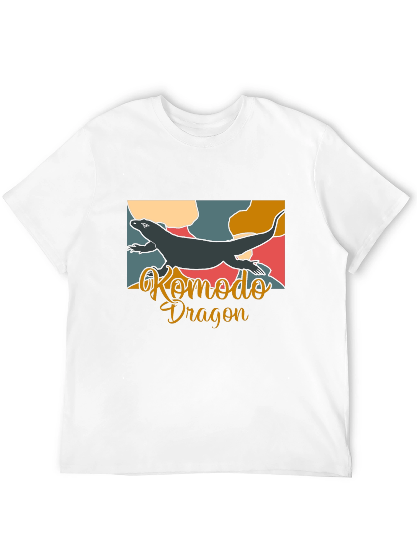 Komodo Dragon Graphic Tee - Cool Animal Design