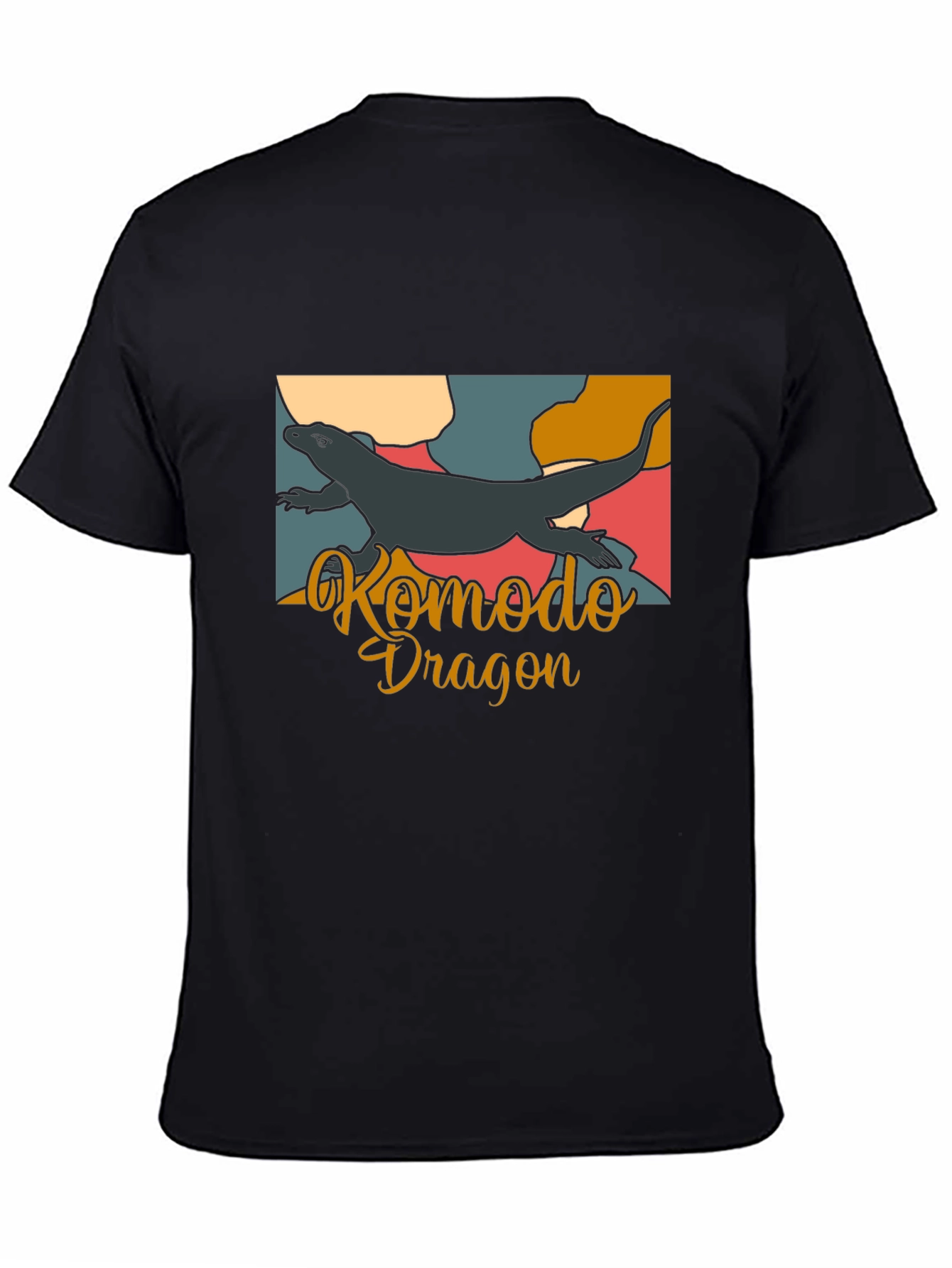 Komodo Dragon Graphic Tee - Cool Animal Design
