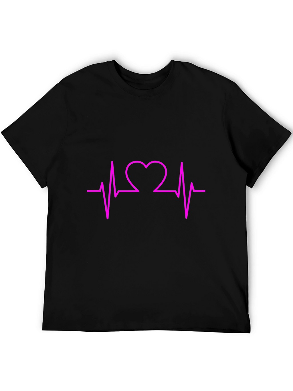 Heartbeat Graphic Tee - Stylish Unisex T-Shirt