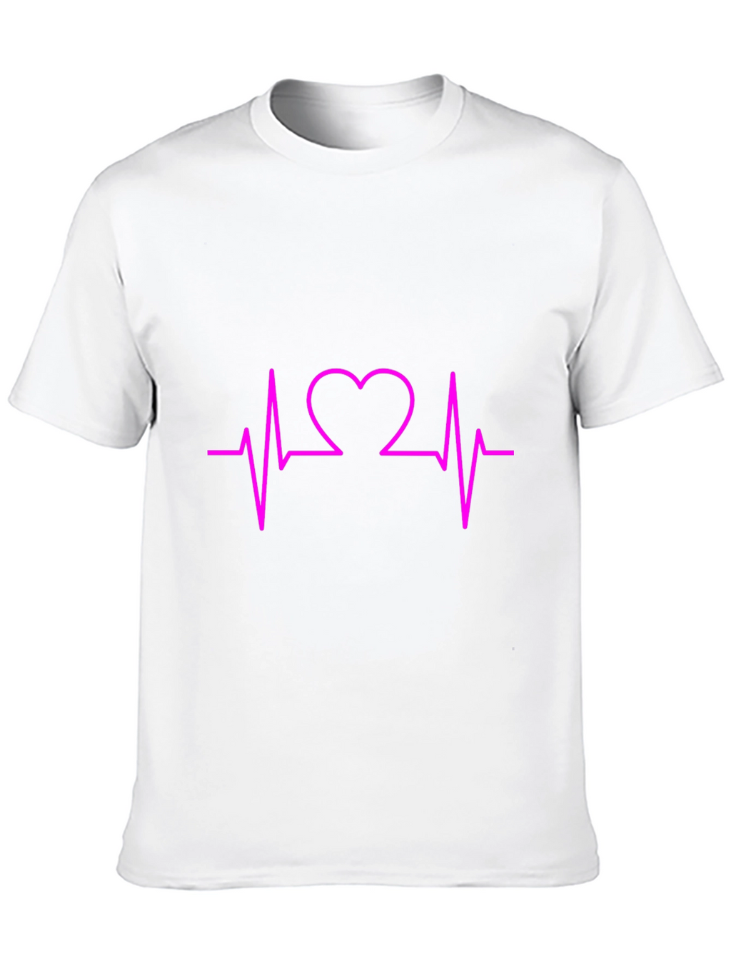Heartbeat Graphic Tee - Stylish Unisex T-Shirt