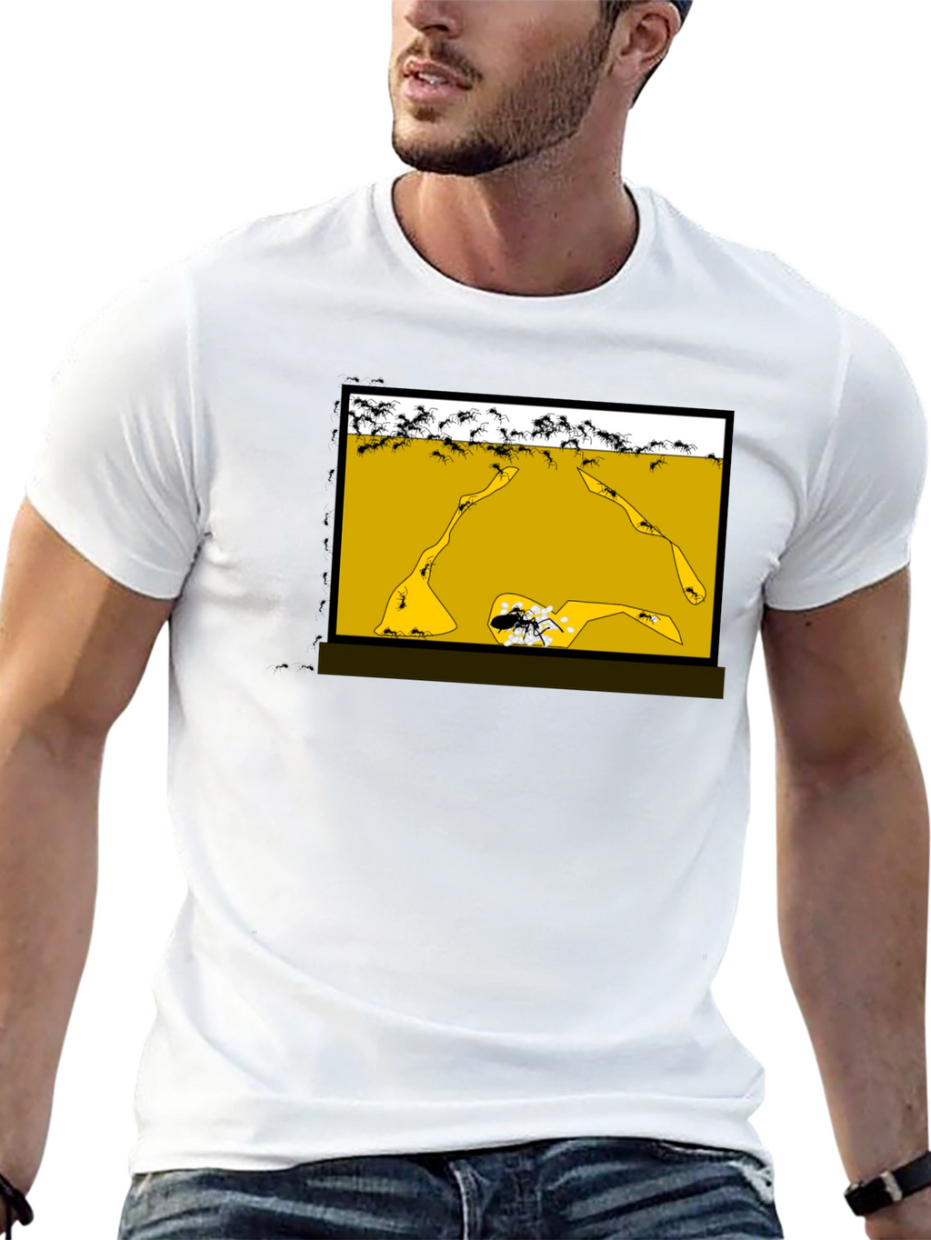 Ant Farm Graphic T-Shirt