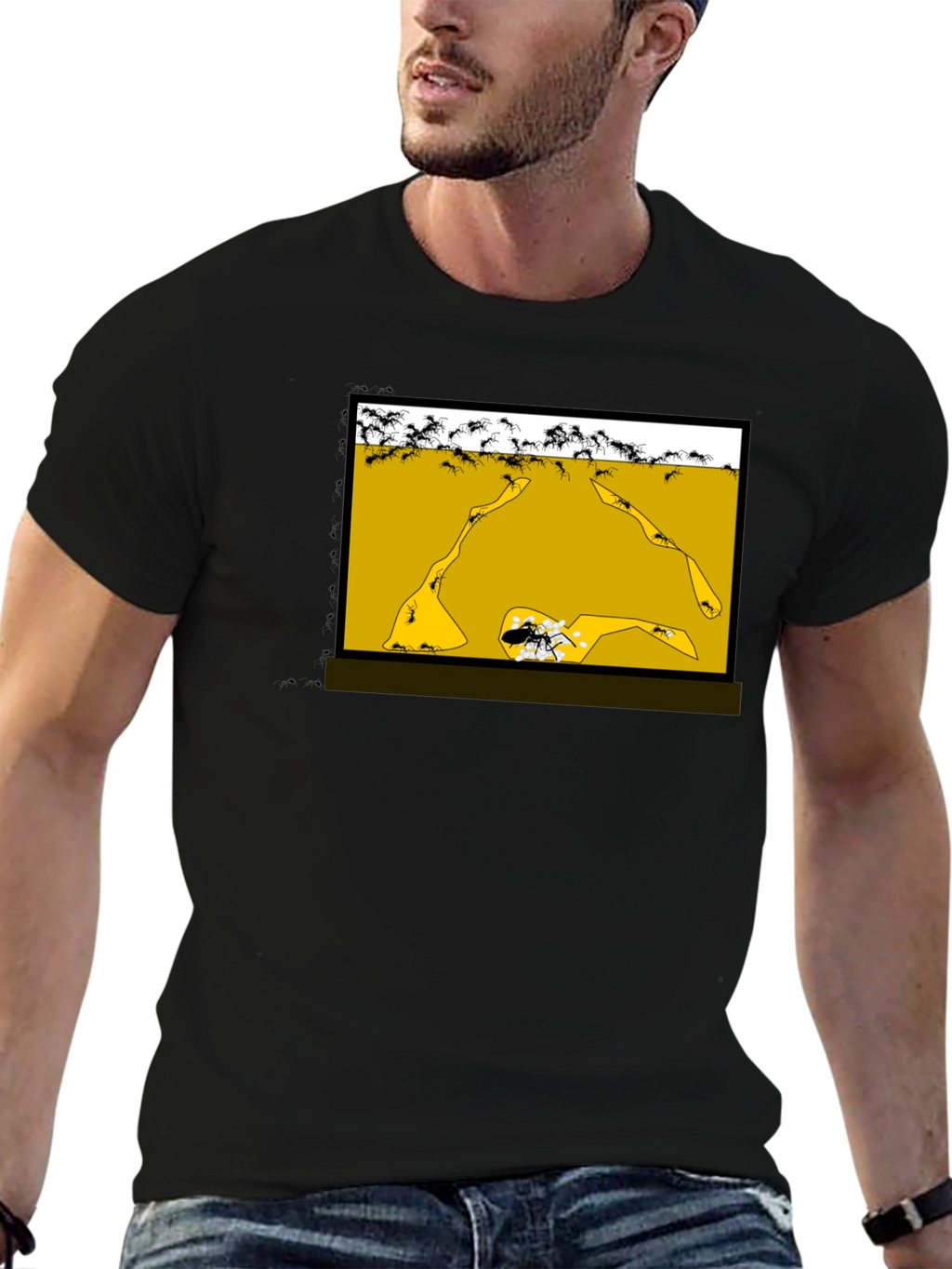 Ant Farm Graphic T-Shirt