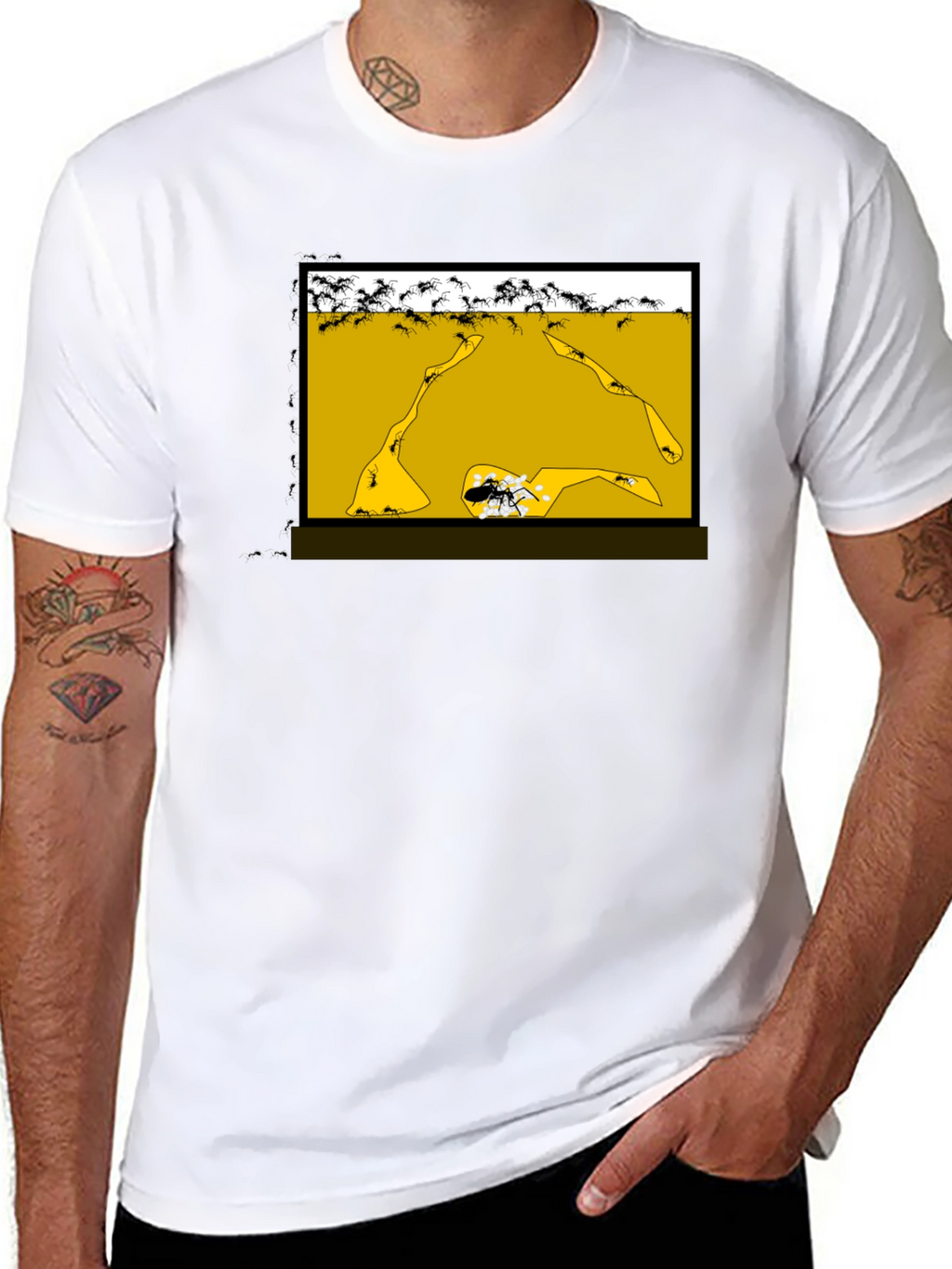 Ant Farm Graphic T-Shirt