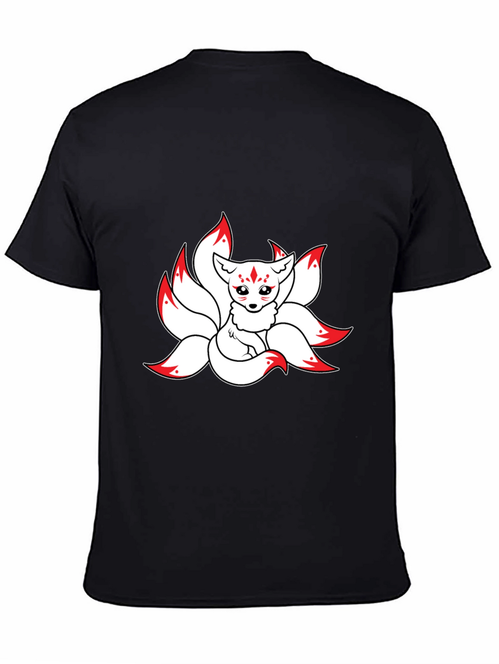 Anime Fox T-Shirt - Nine Tails