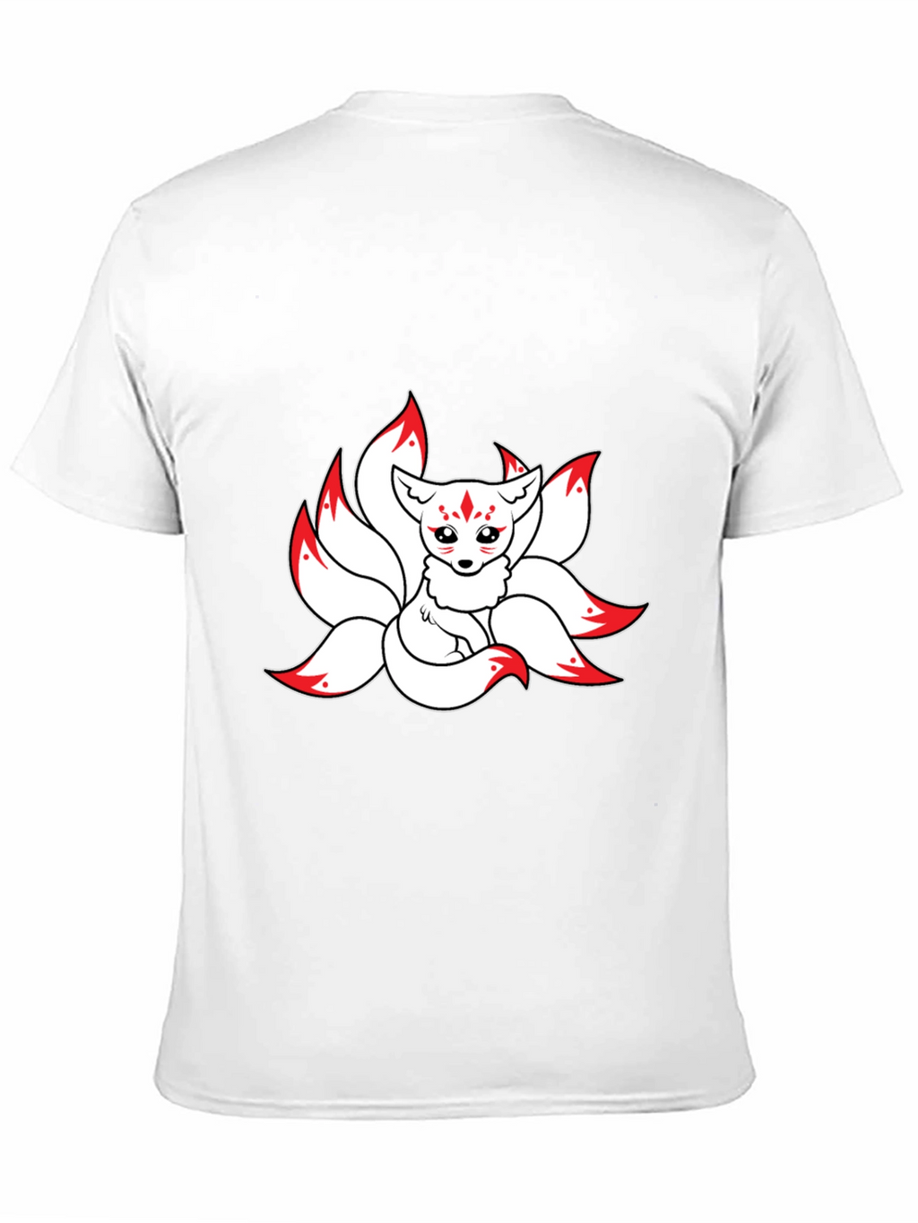 Anime Fox T-Shirt - Nine Tails