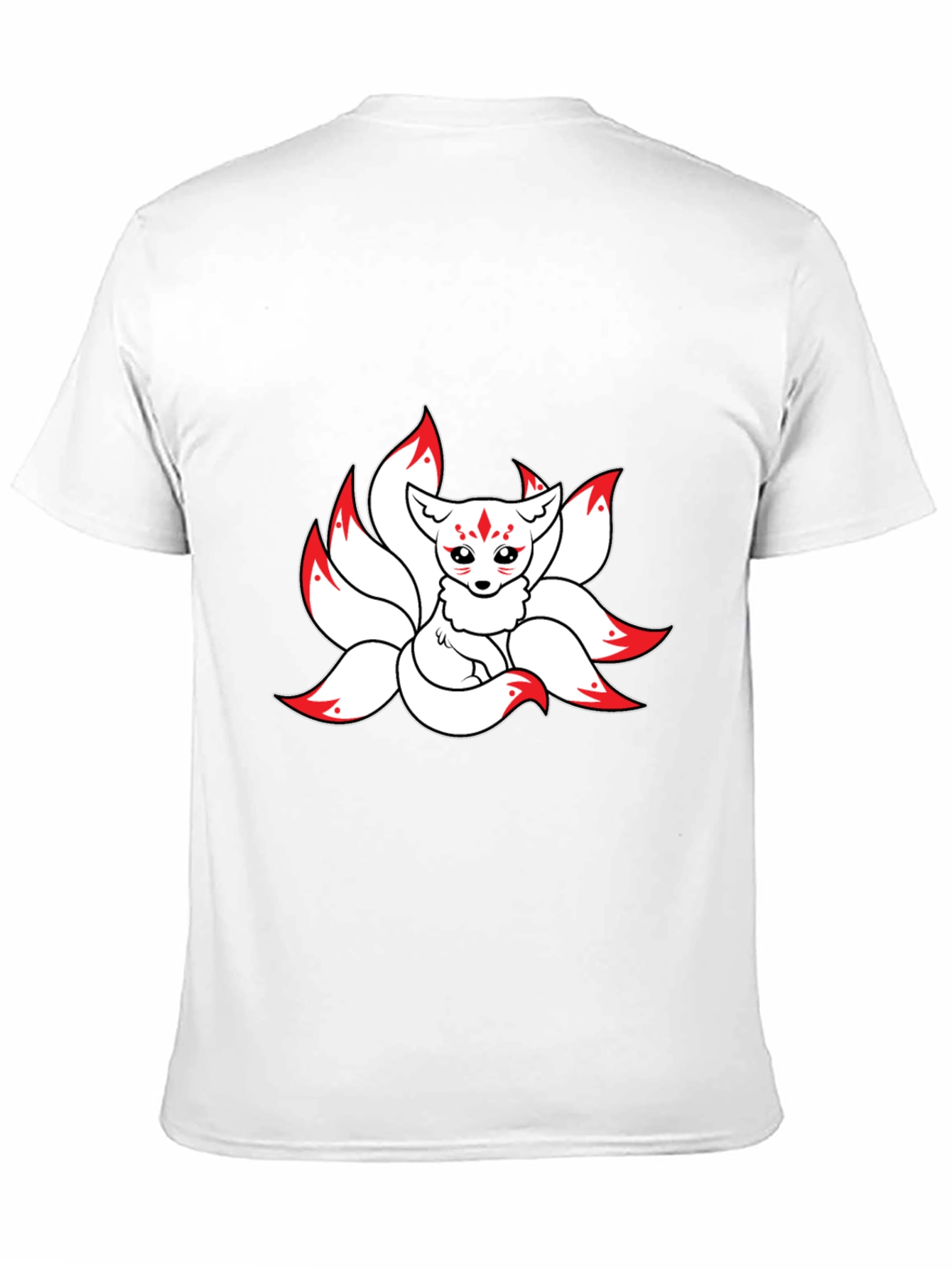 Anime Fox T-Shirt - Nine Tails