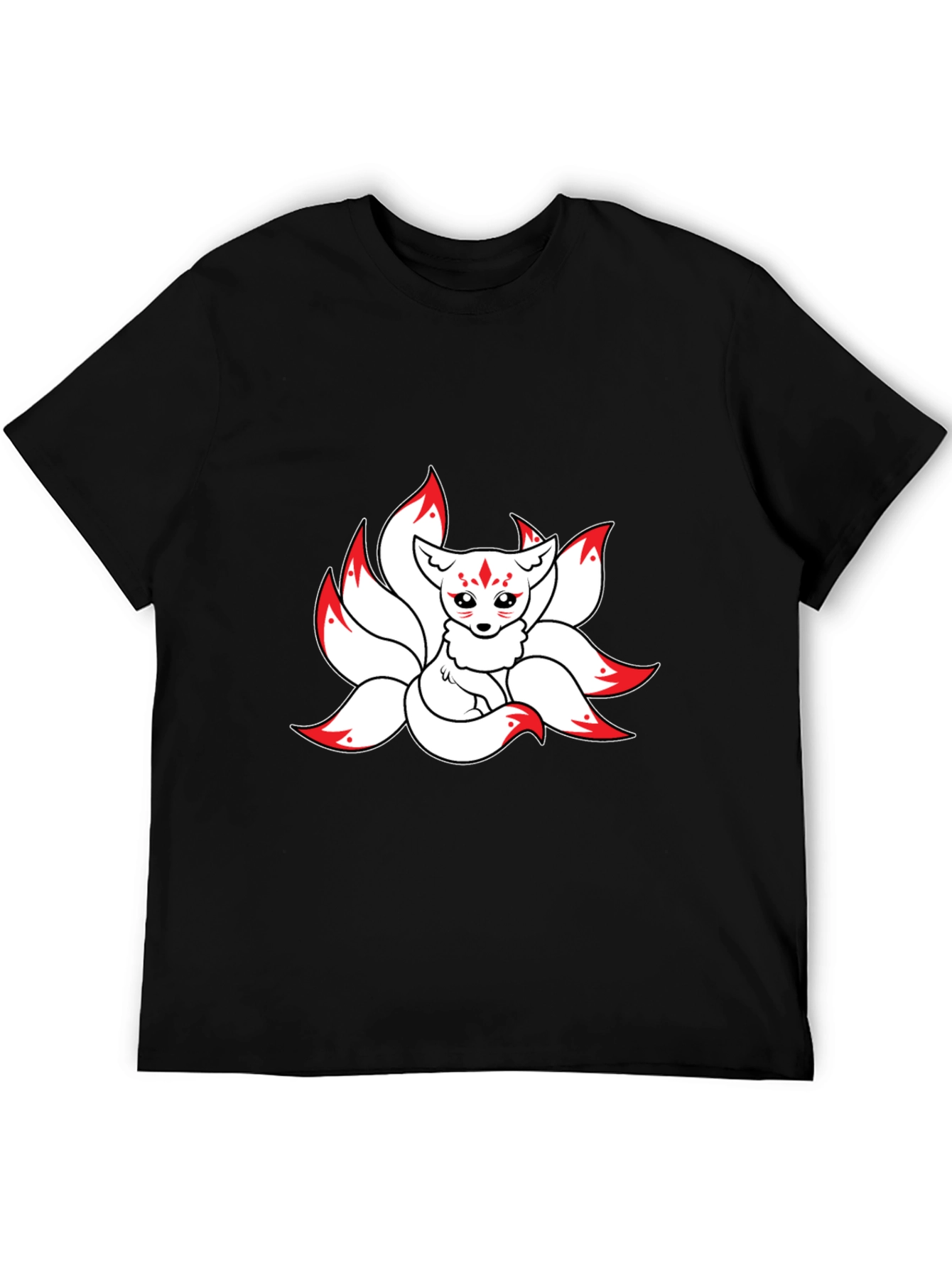 Anime Fox T-Shirt - Nine Tails