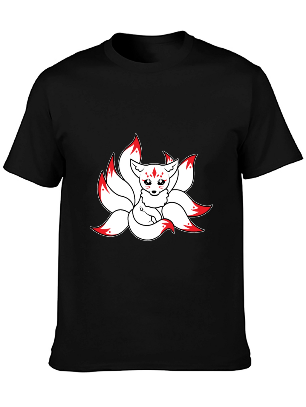 Anime Fox T-Shirt - Nine Tails