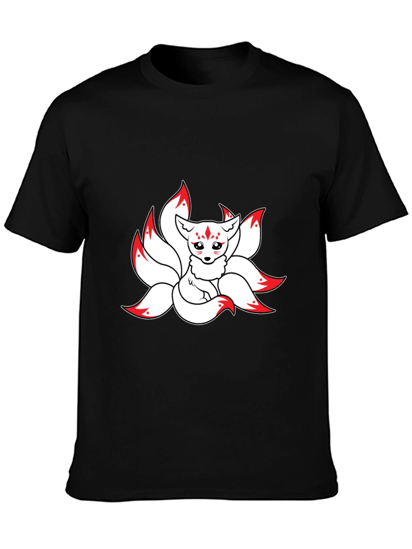 Anime Fox T-Shirt - Nine Tails