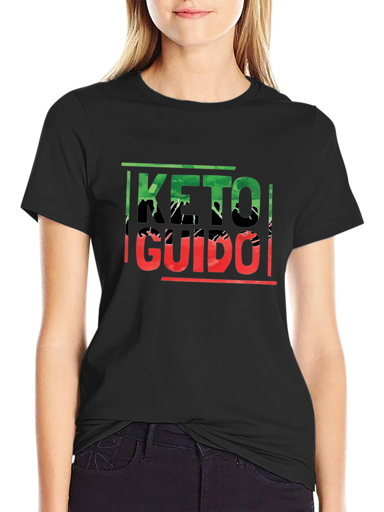 Keto Guido Graphic T-Shirt - Casual Black Tee