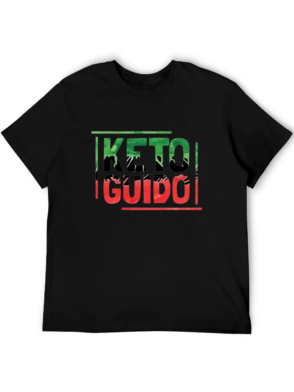 Keto Guido Graphic T-Shirt - Casual Black Tee