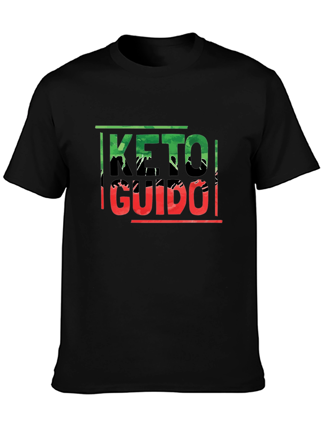 Keto Guido Graphic T-Shirt - Casual Black Tee