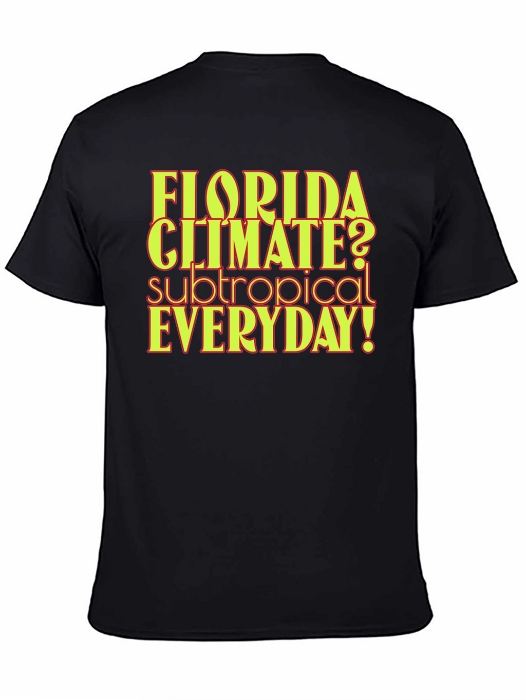 Florida Climate Subtropical Everyday! Graphic Tee