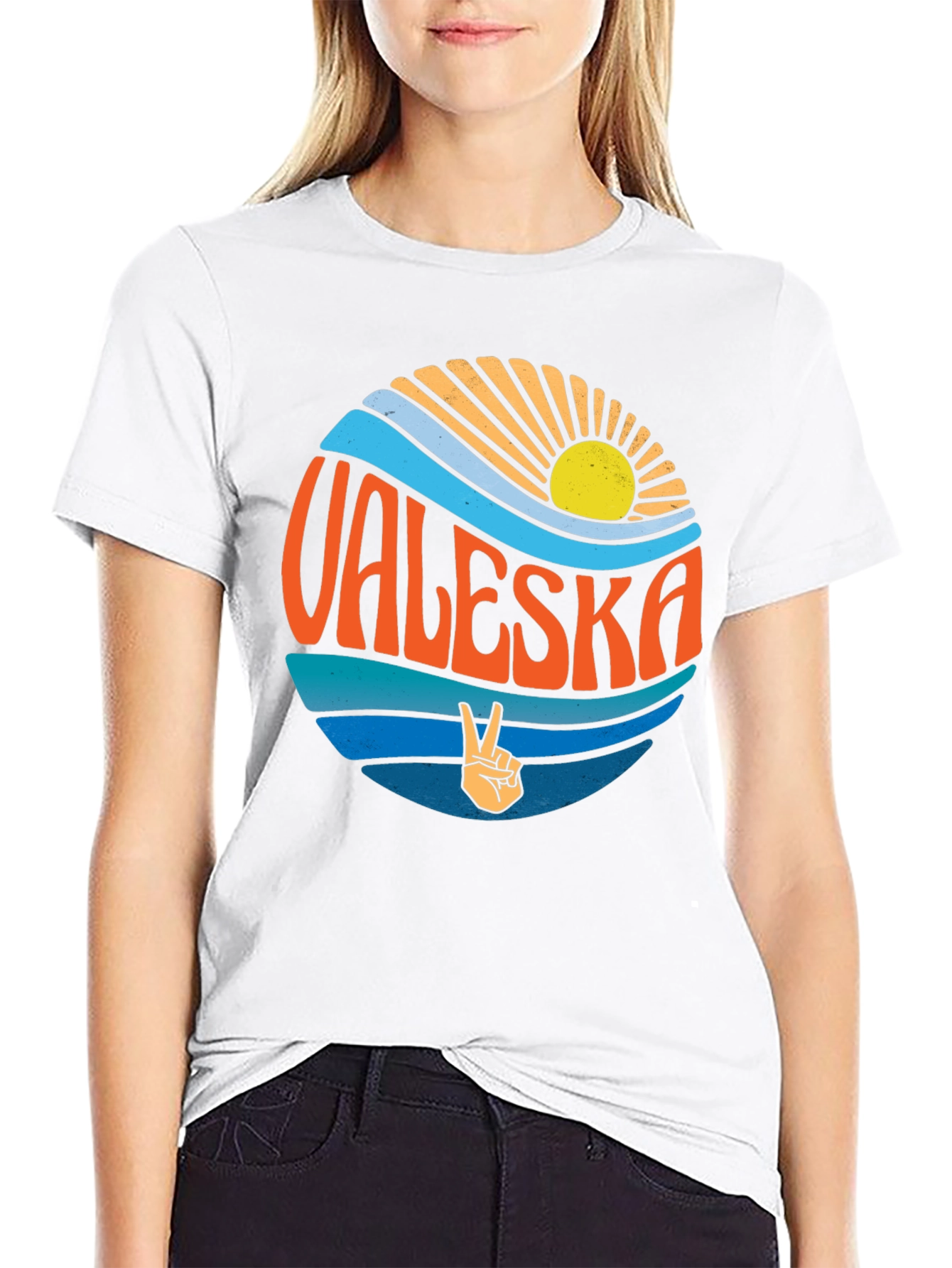 Valeska Retro Graphic T-Shirt