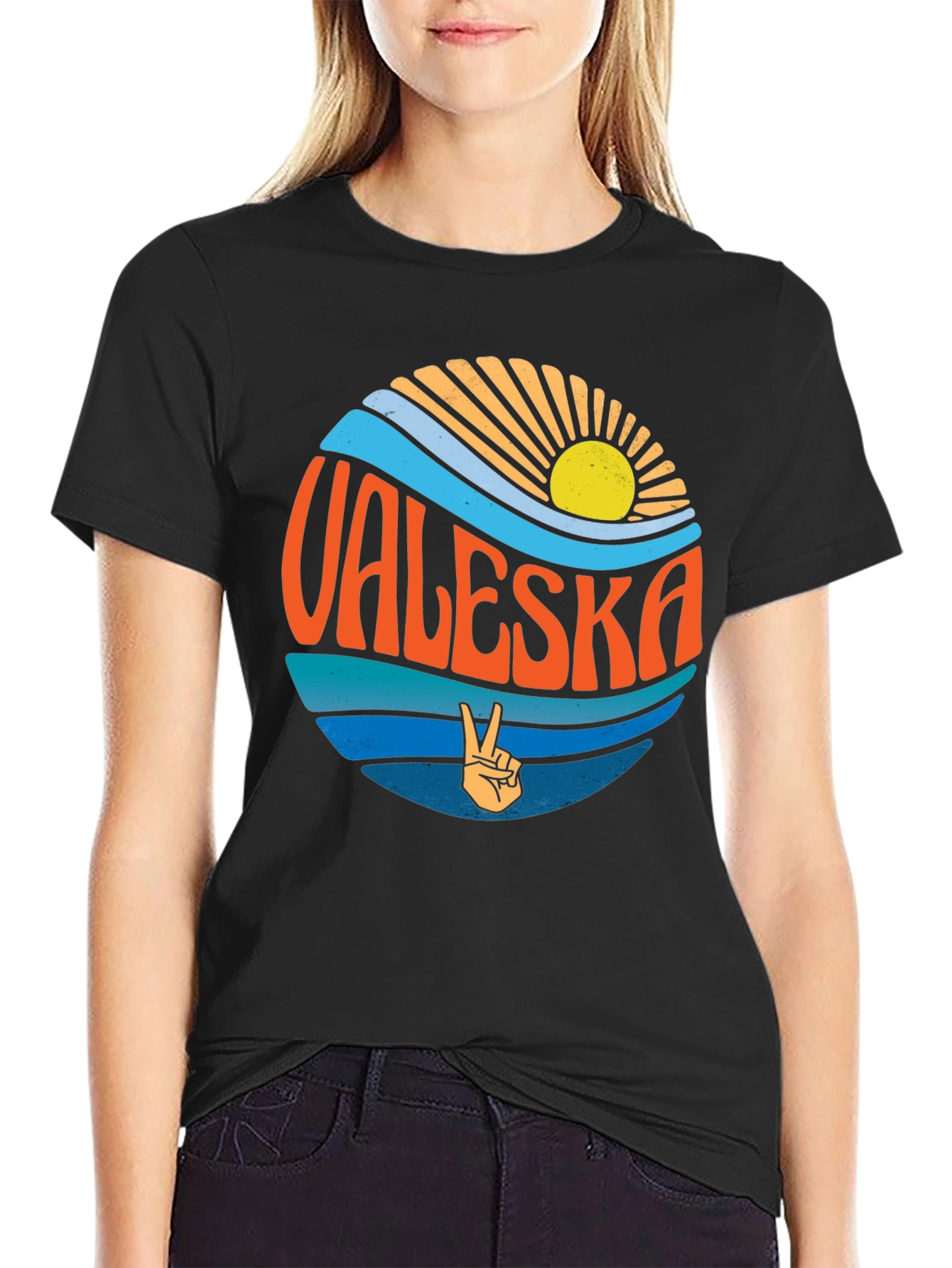 Valeska Retro Graphic T-Shirt
