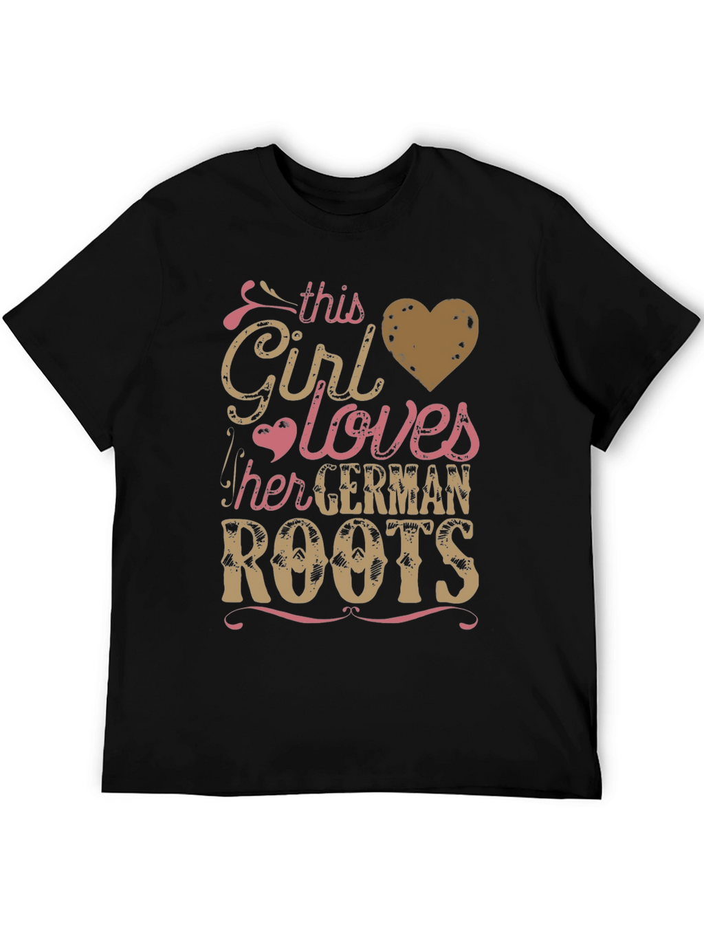 German Roots Graphic Tee - This Girl Loves Germany