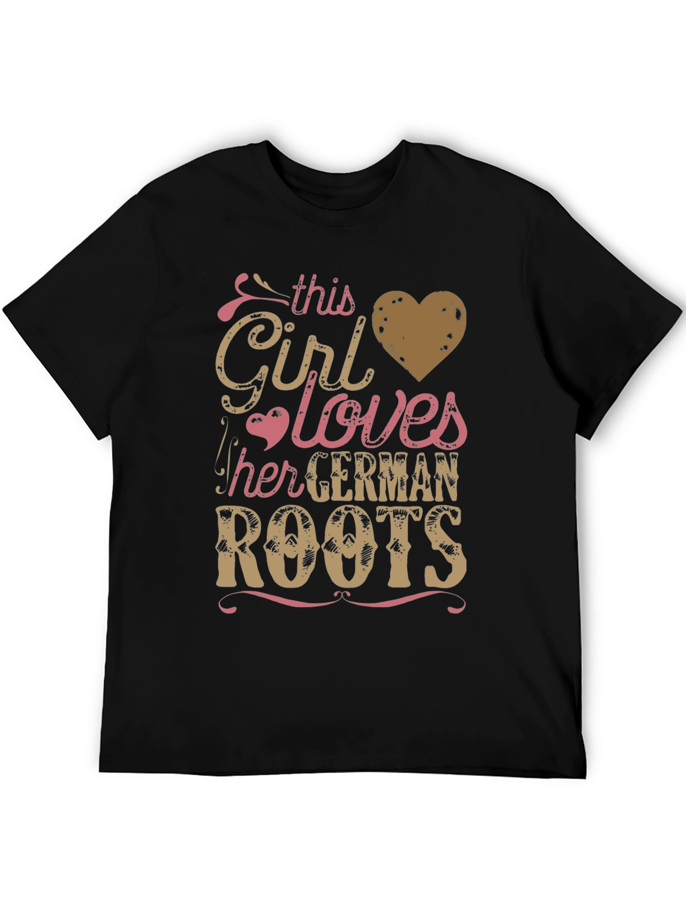 German Roots Graphic Tee - This Girl Loves Germany