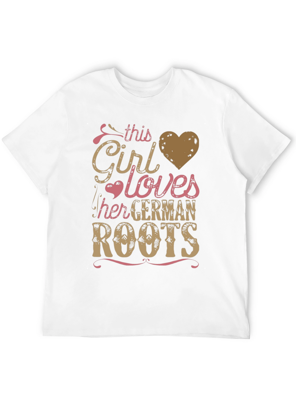 German Roots Graphic Tee - This Girl Loves Germany