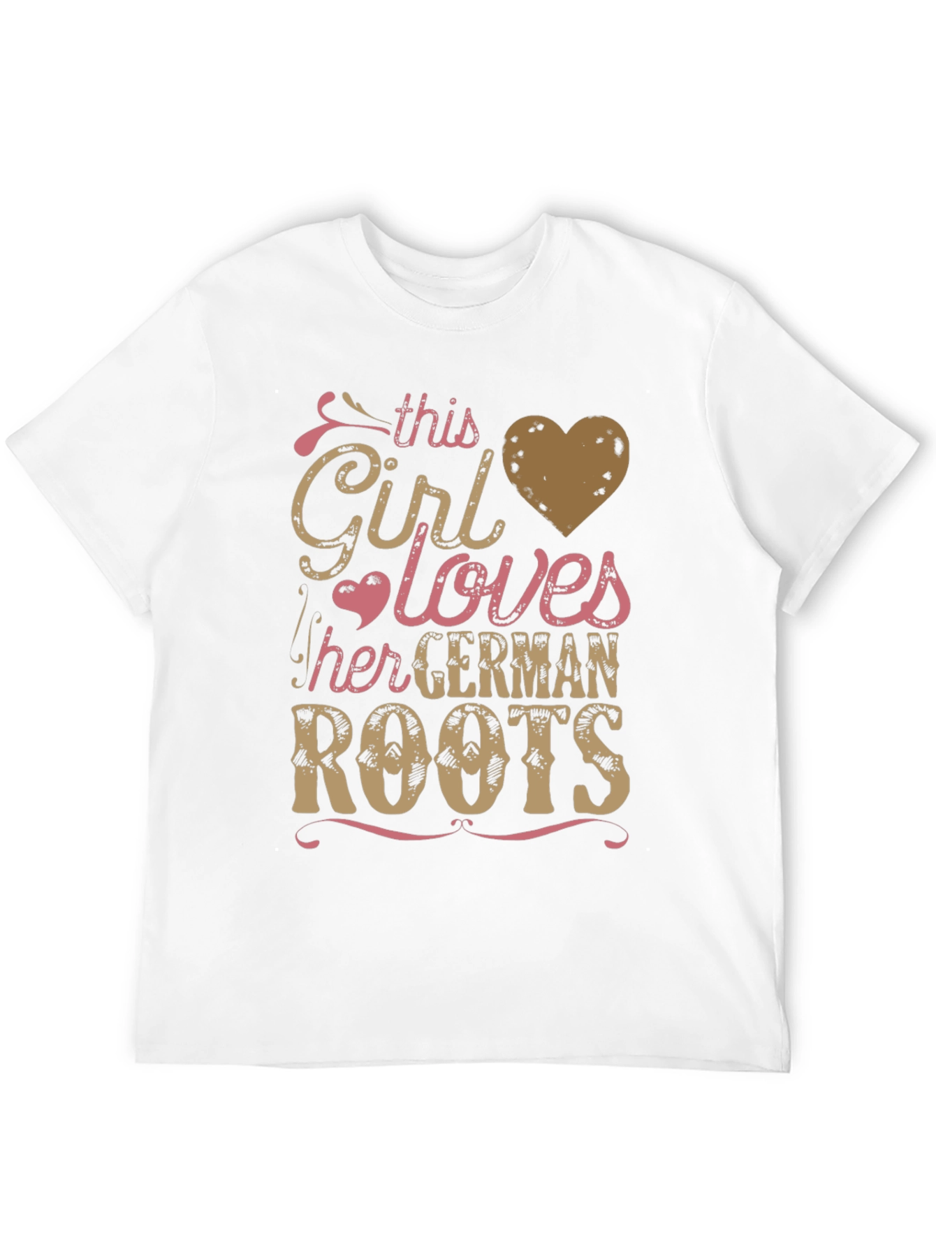 German Roots Graphic Tee - This Girl Loves Germany