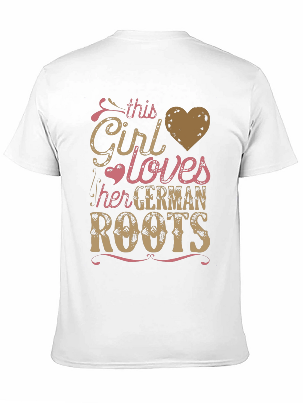 German Roots Graphic Tee - This Girl Loves Germany