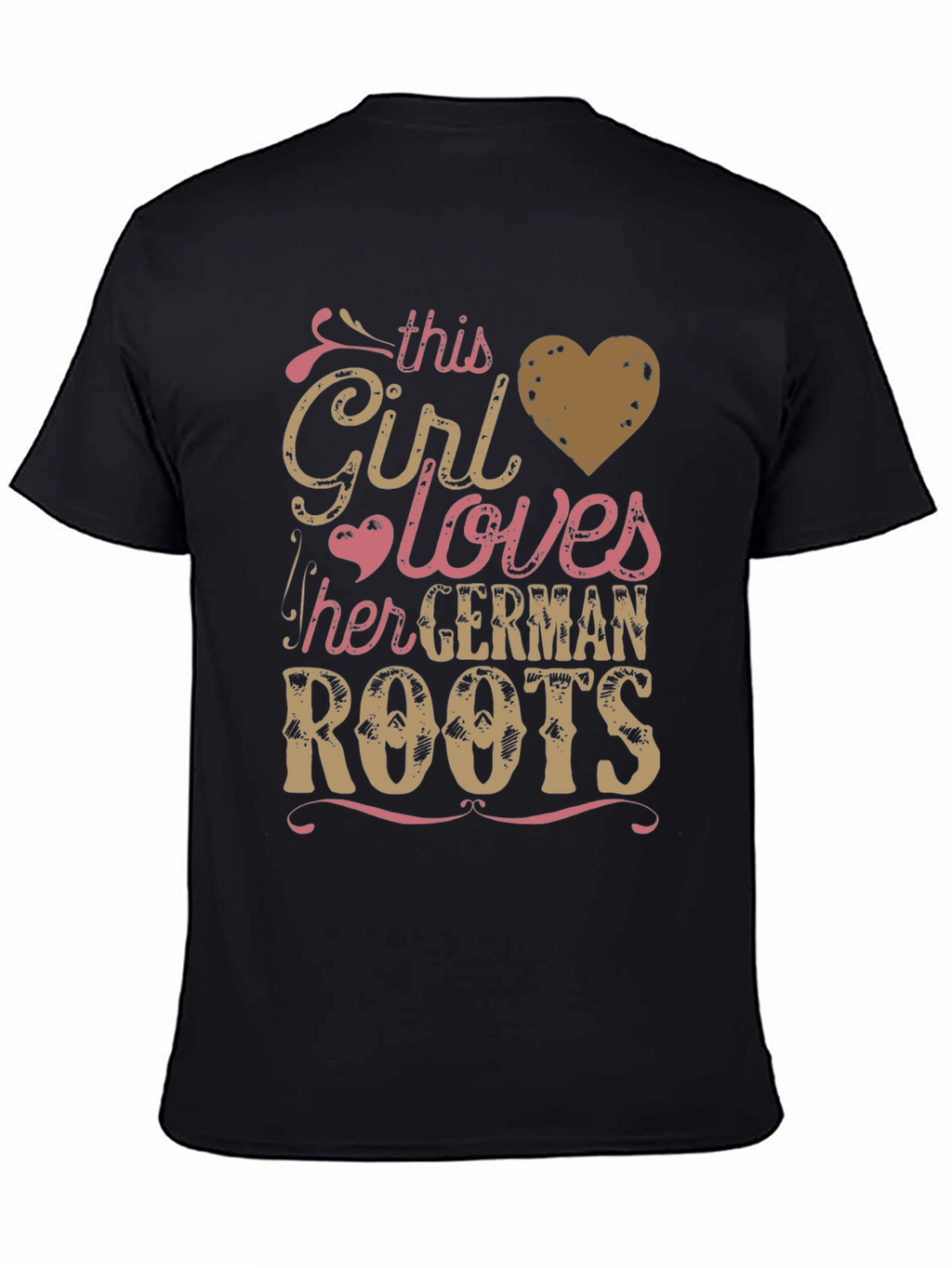 German Roots Graphic Tee - This Girl Loves Germany
