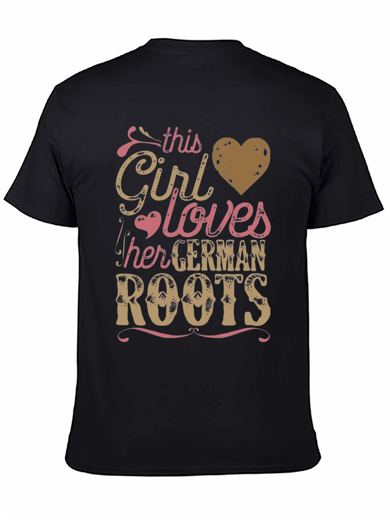 German Roots Graphic Tee - This Girl Loves Germany