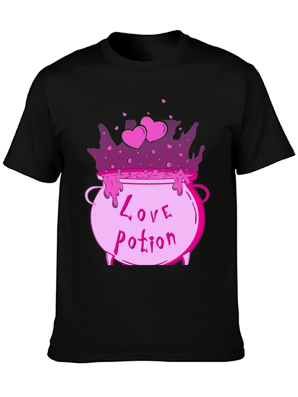 Love Potion Cauldron T-Shirt - Valentines Day Shirt