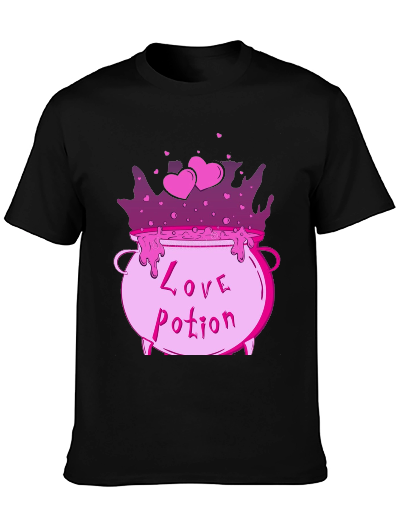 Love Potion Cauldron T-Shirt - Valentines Day Shirt