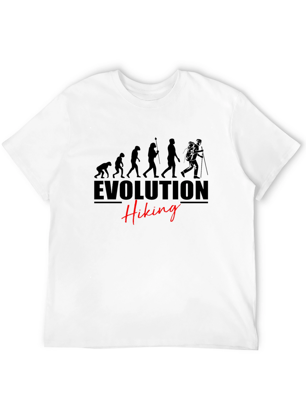 Evolution Hiking T-Shirt: Adventure Ready