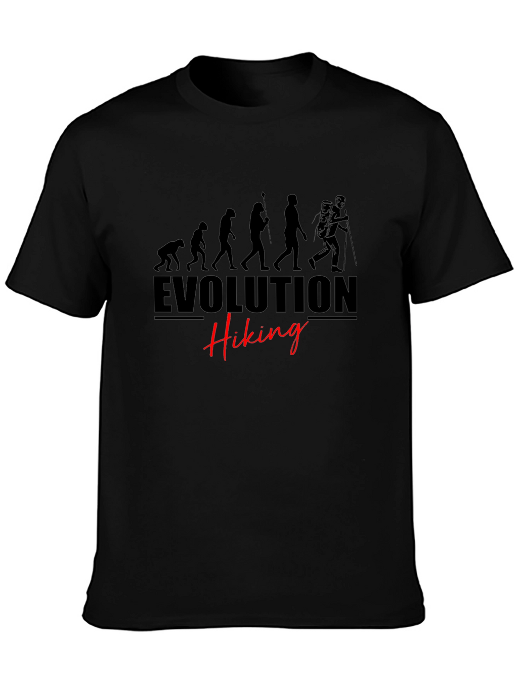 Evolution Hiking T-Shirt: Adventure Ready