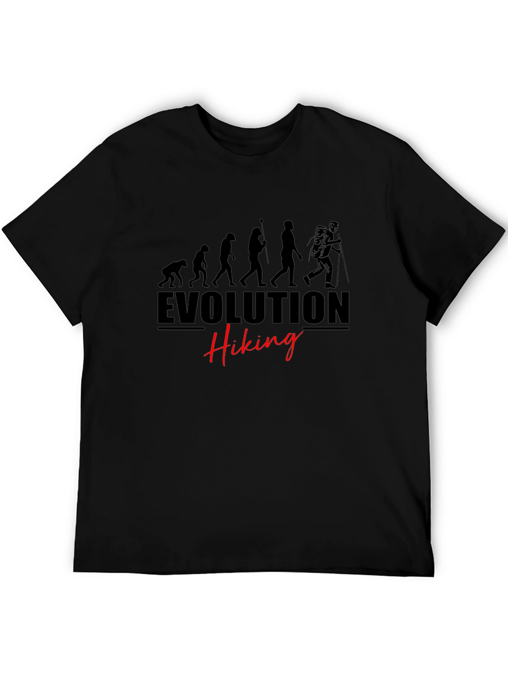 Evolution Hiking T-Shirt: Adventure Ready