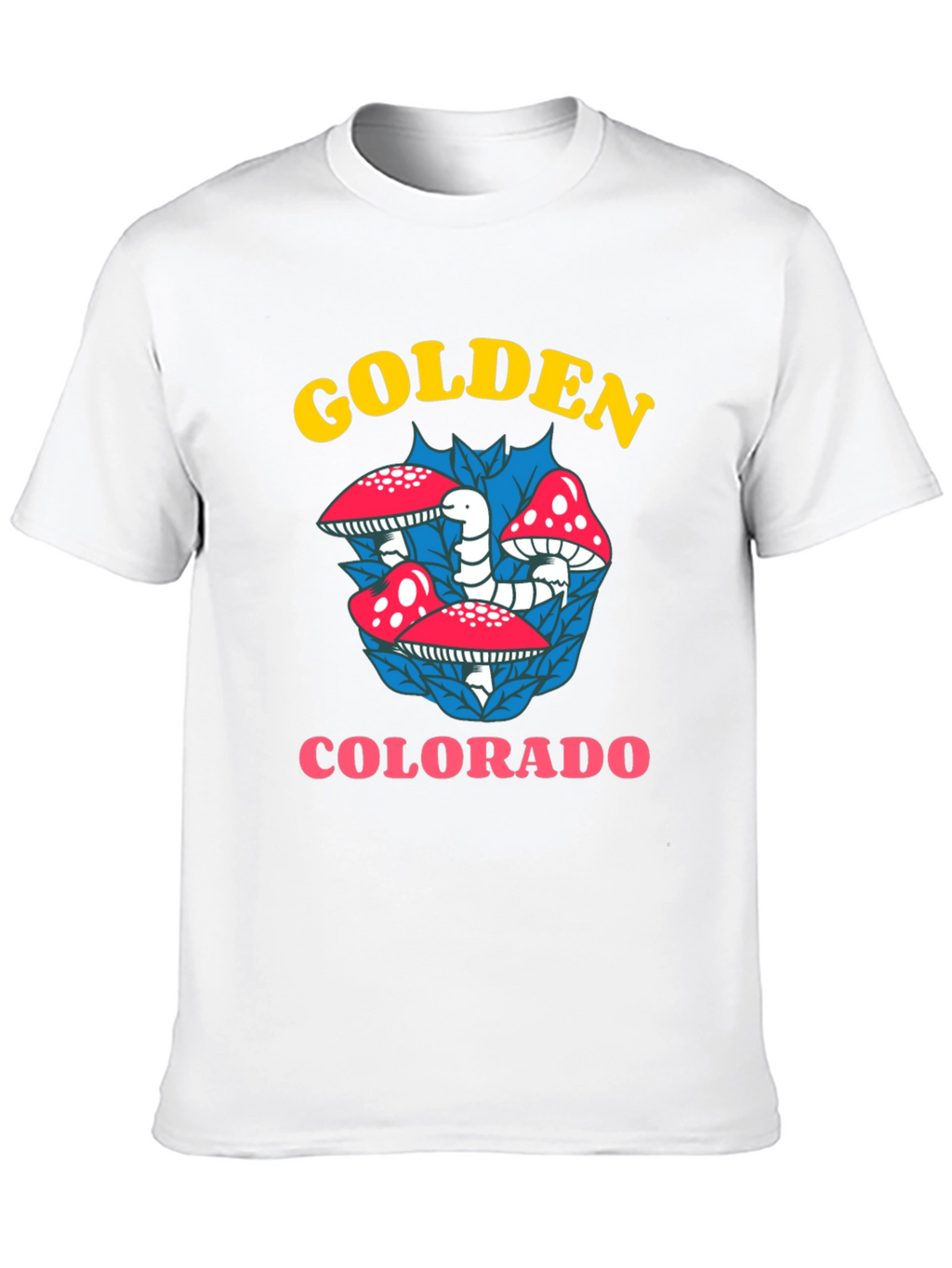 Golden Colorado Mushroom T-Shirt