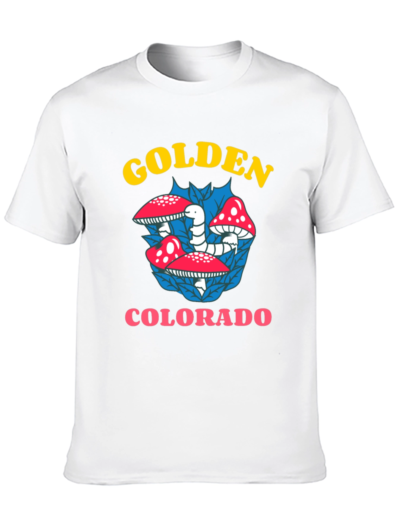 Golden Colorado Mushroom T-Shirt