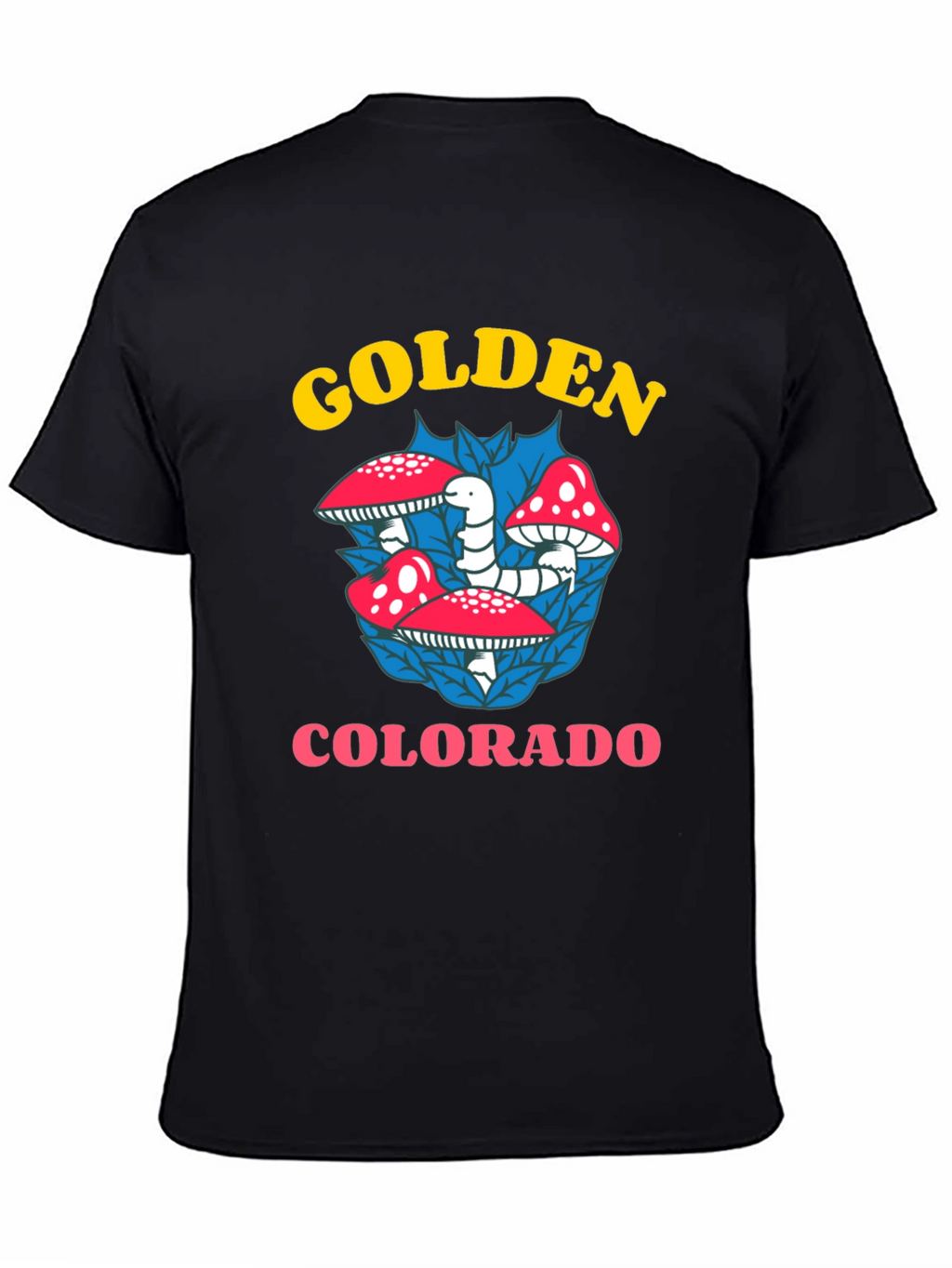 Golden Colorado Mushroom T-Shirt