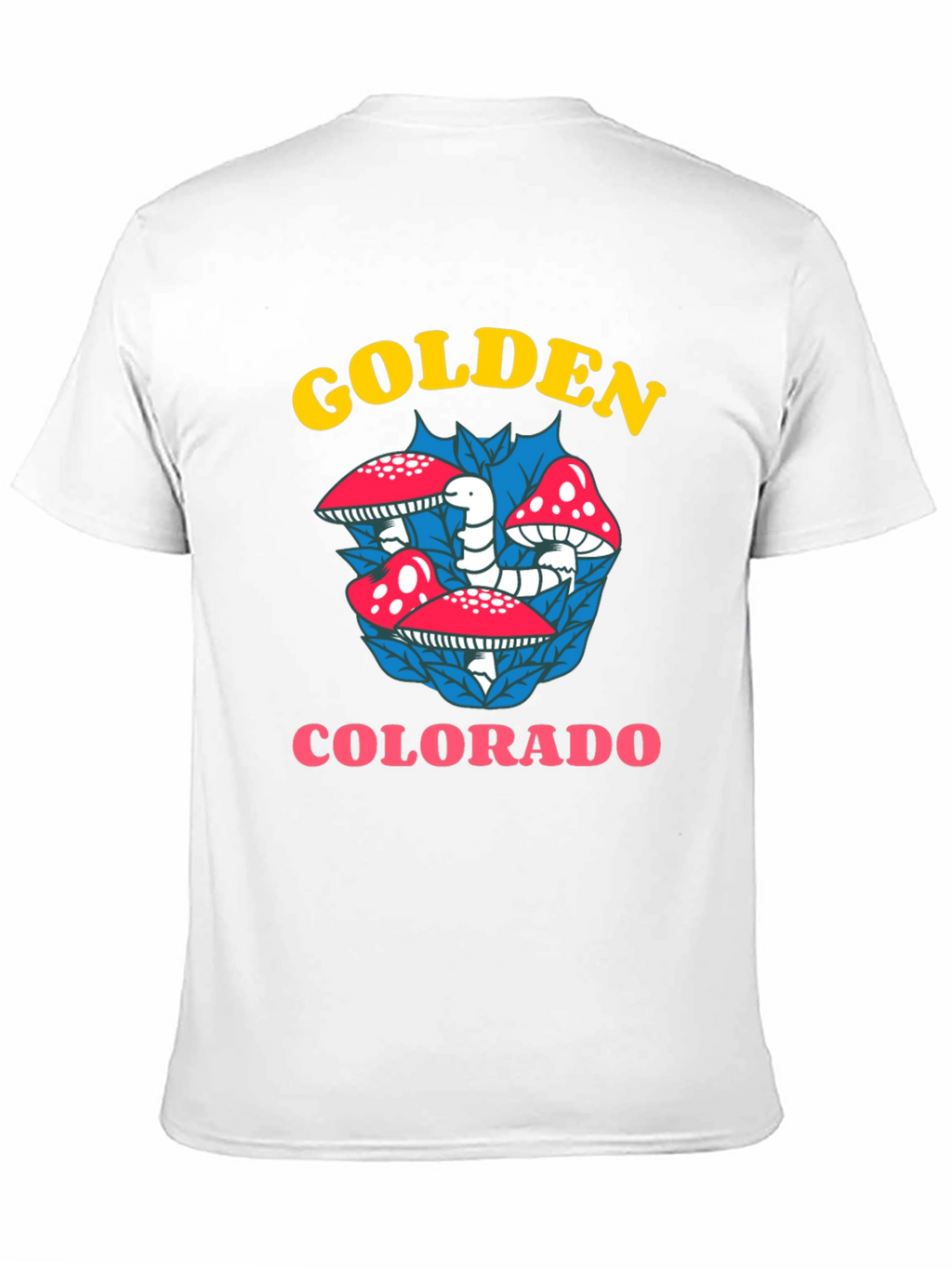 Golden Colorado Mushroom T-Shirt