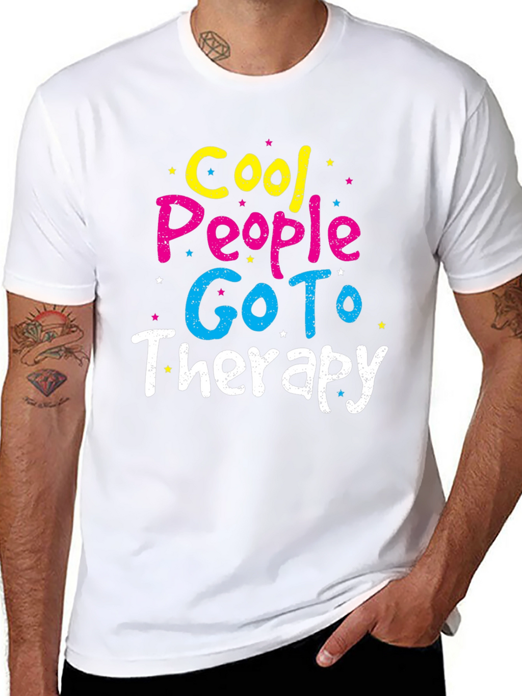 Cool People Go To Therapy T-Shirt