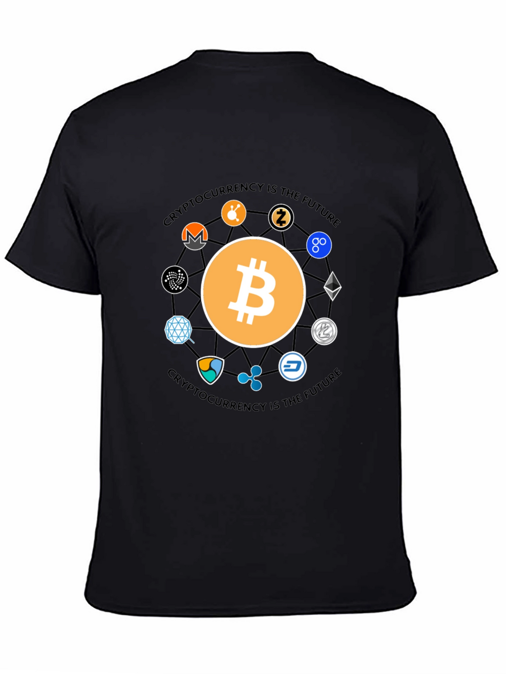 Cryptocurrency is the Future Black T-Shirt