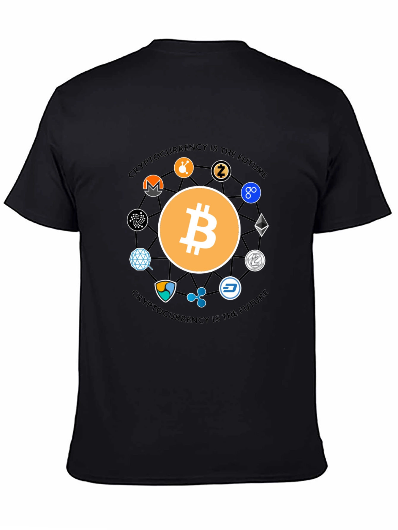 Cryptocurrency is the Future Black T-Shirt