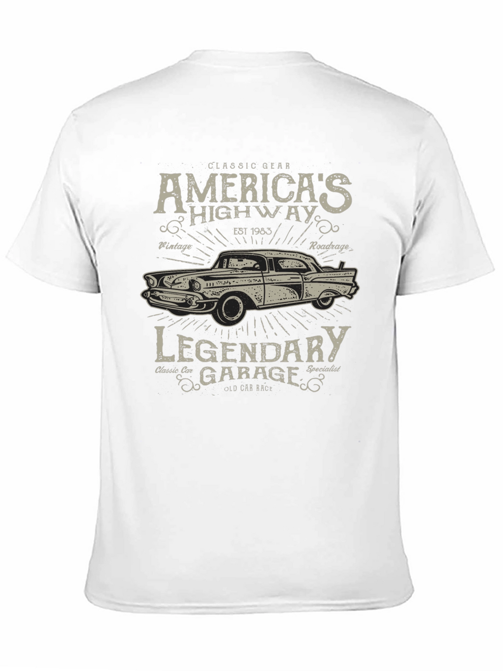 Americas Highway Legendary Garage T-Shirt