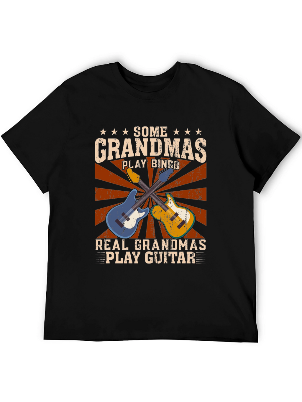 Grandmas Play Guitar T-Shirt