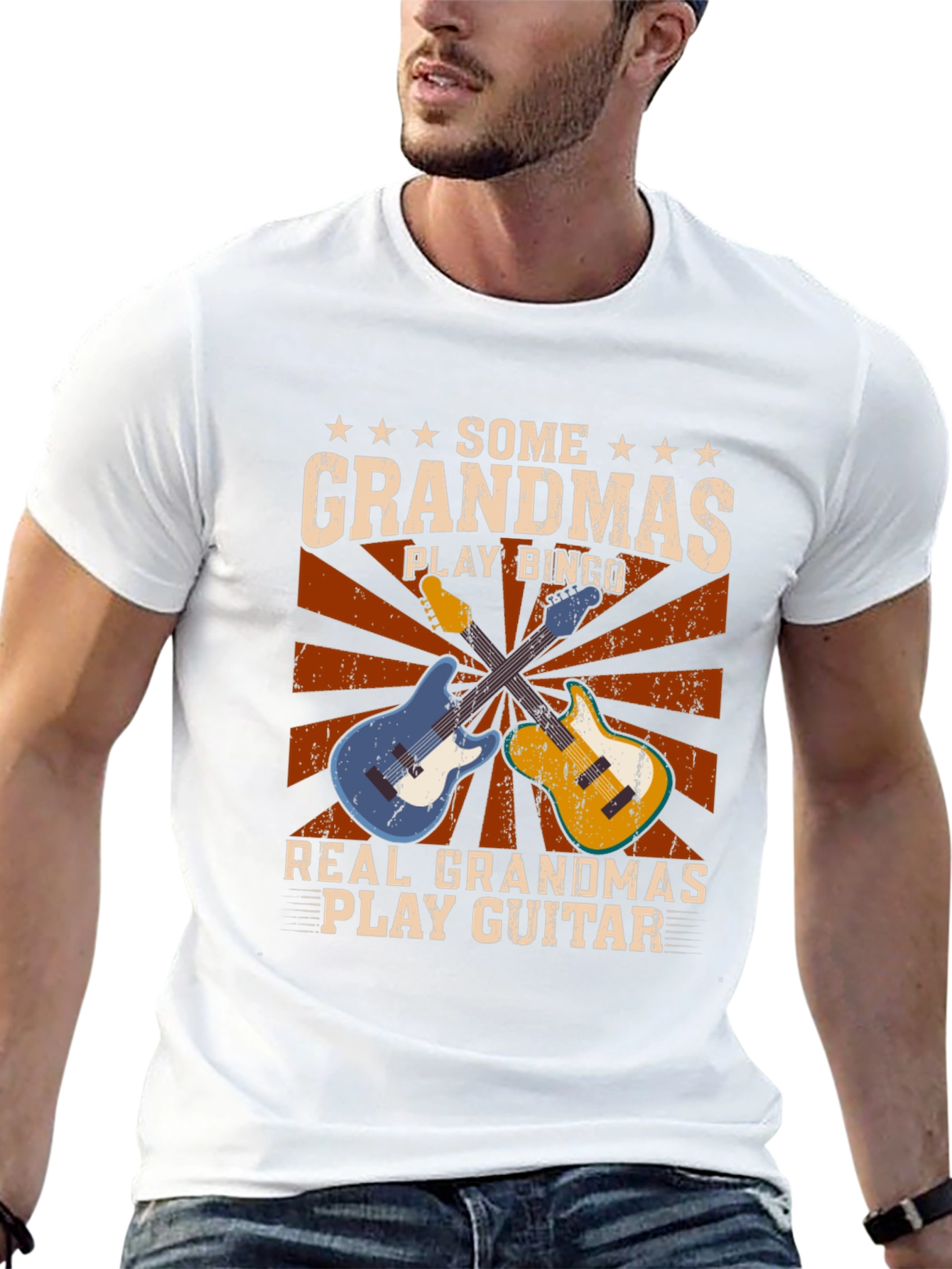 Grandmas Play Guitar T-Shirt