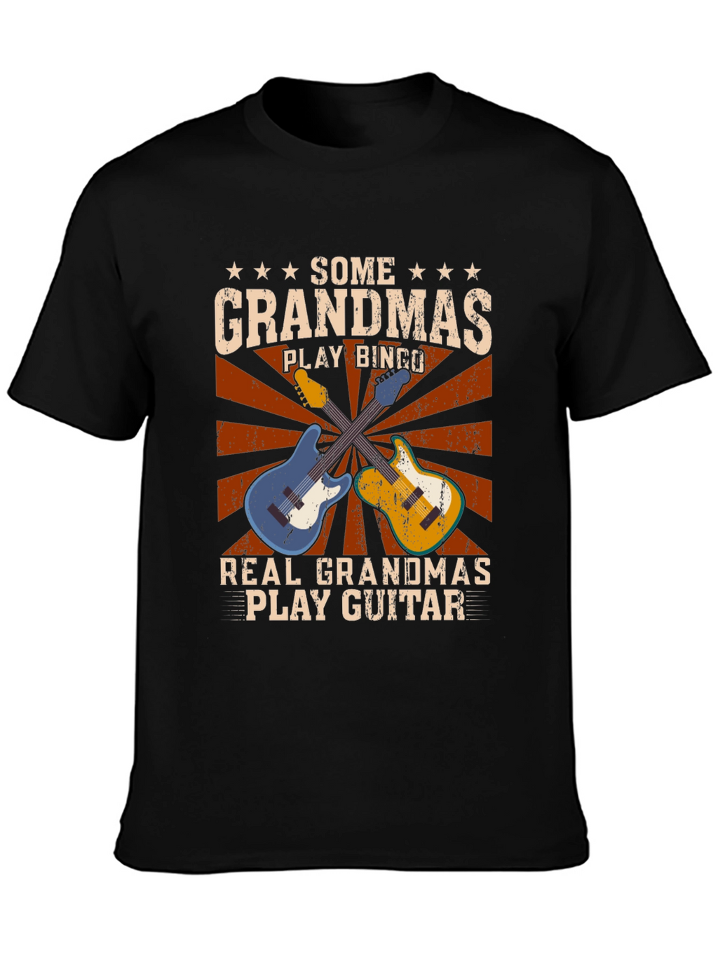 Grandmas Play Guitar T-Shirt