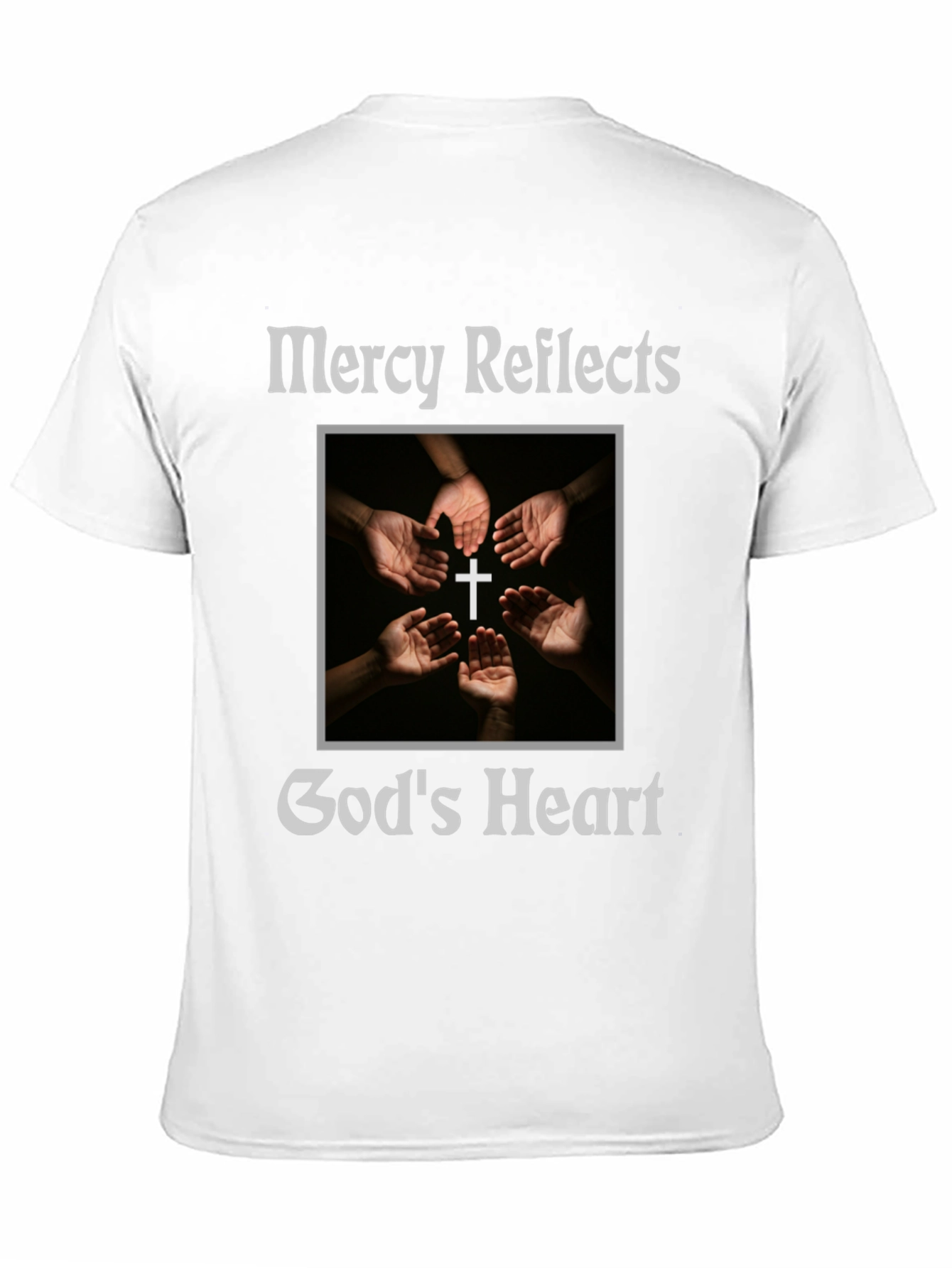 Mercy Reflects Gods Heart Christian T-Shirt